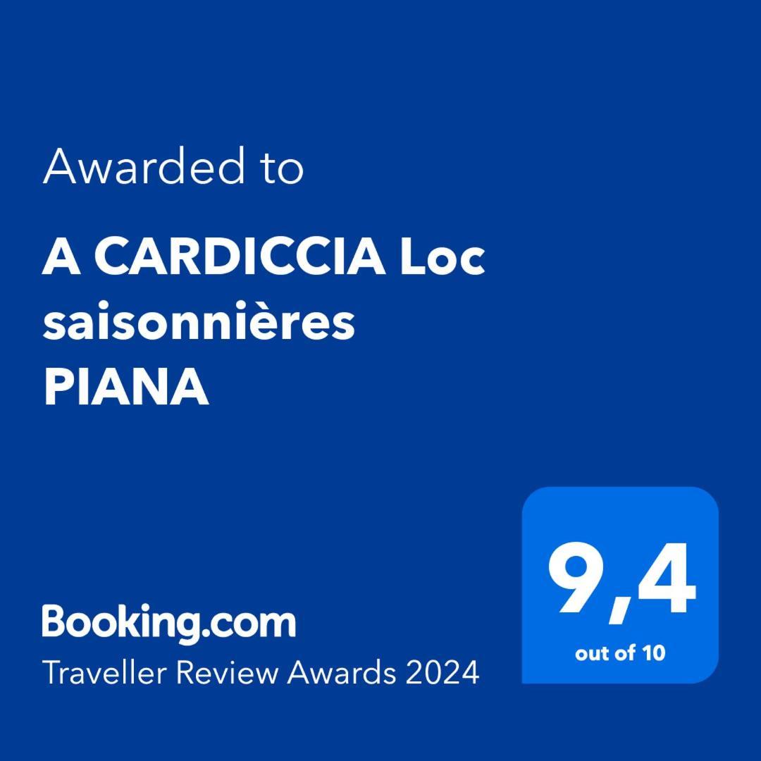 Apartamento A Cardiccia Loc Saisonnieres Piana Piana  Exterior foto